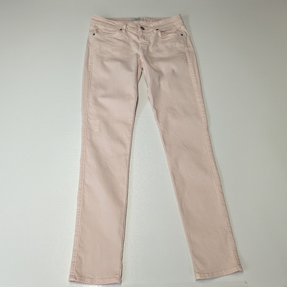 Rich & Skinny Size 26 Pink Taupe Straight Leg Jeans - Picture 13 of 13